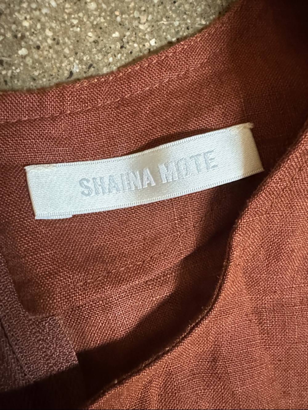 Shaina Mote Verana Linen Wide Leg Jumpsuit Size 2 I LA Designer - Picture 12 of 13